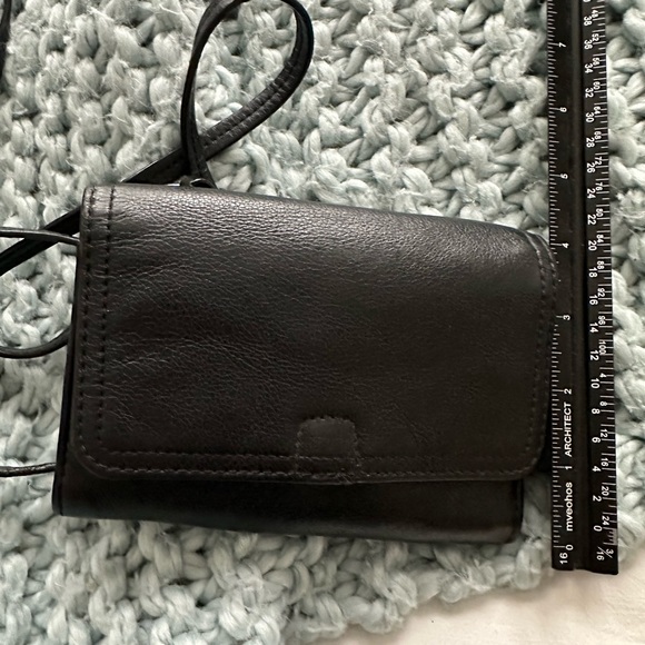 Small coach purse “wallet on a string” in black - Picture 2 of 9